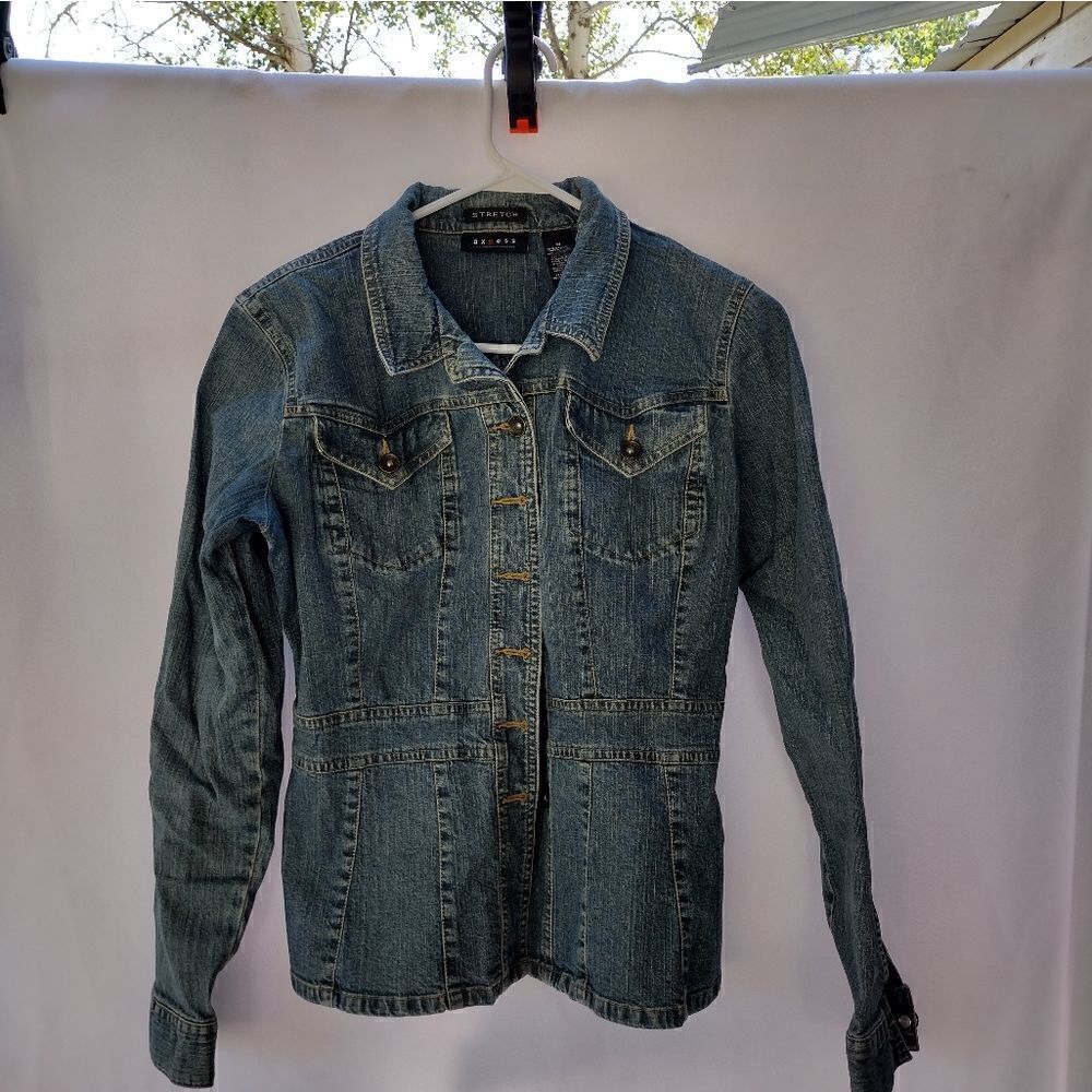 Access denim jacket 